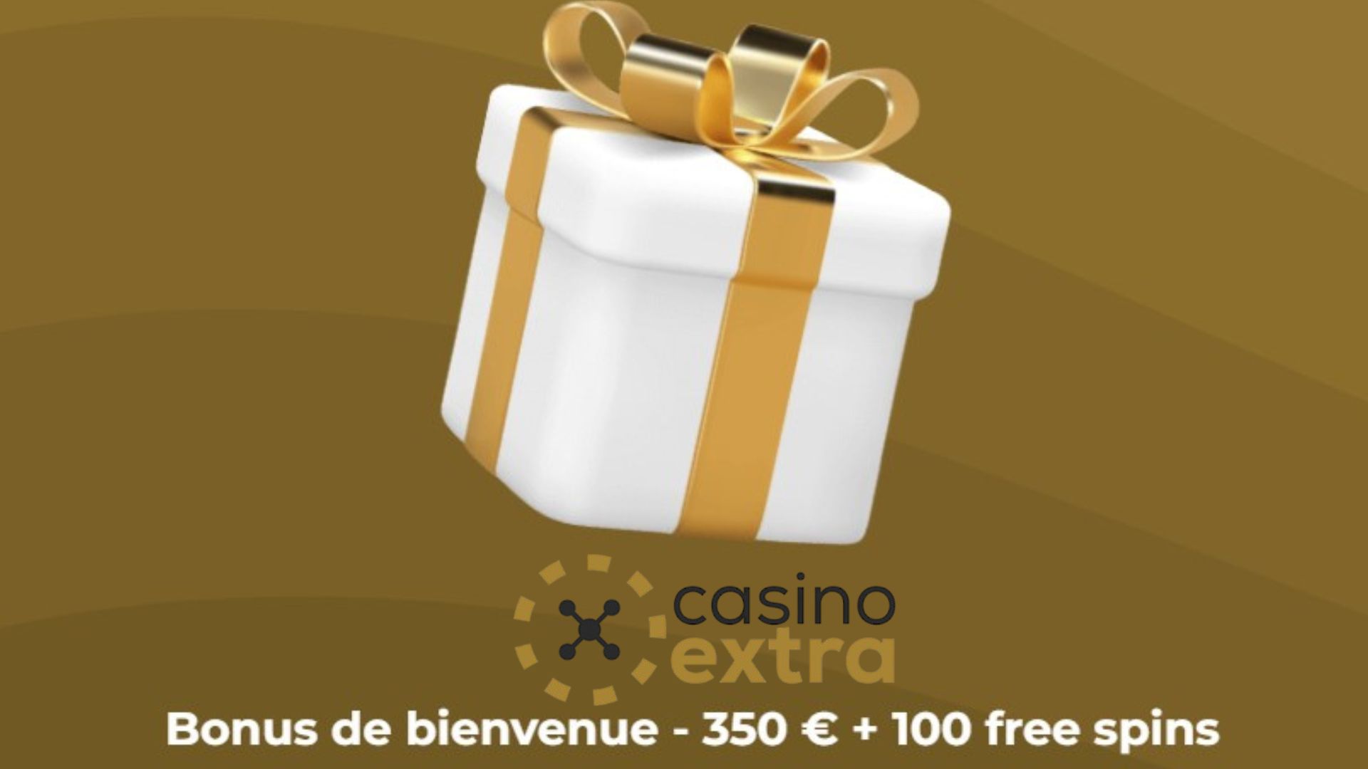 Bonus casino Extra, offre de bienvenue 350€ et 100 free spins.